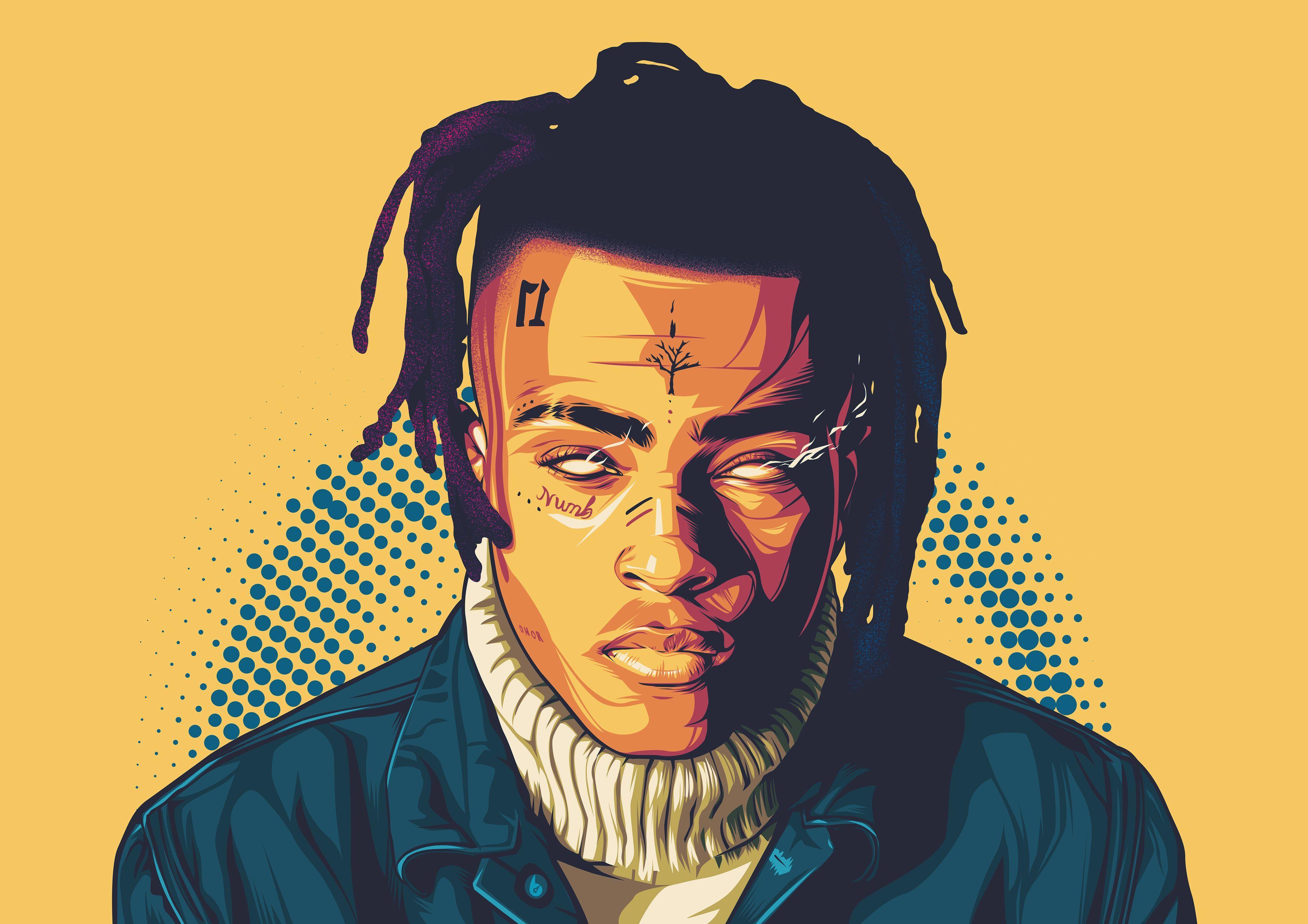 3840x2714 Wallpaper human, illustration, artist, drawing, forehead. Cartoon wallpaper, Digital wallpaper, Illustration artists