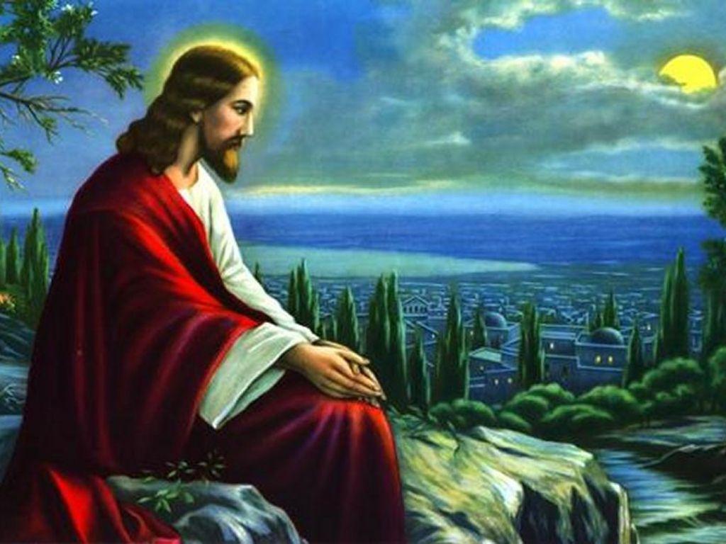 16108 Jesus Praying Stock Photos HighRes Pictures and Images  Getty  Images