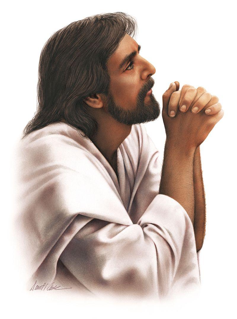 jesus praying hands images