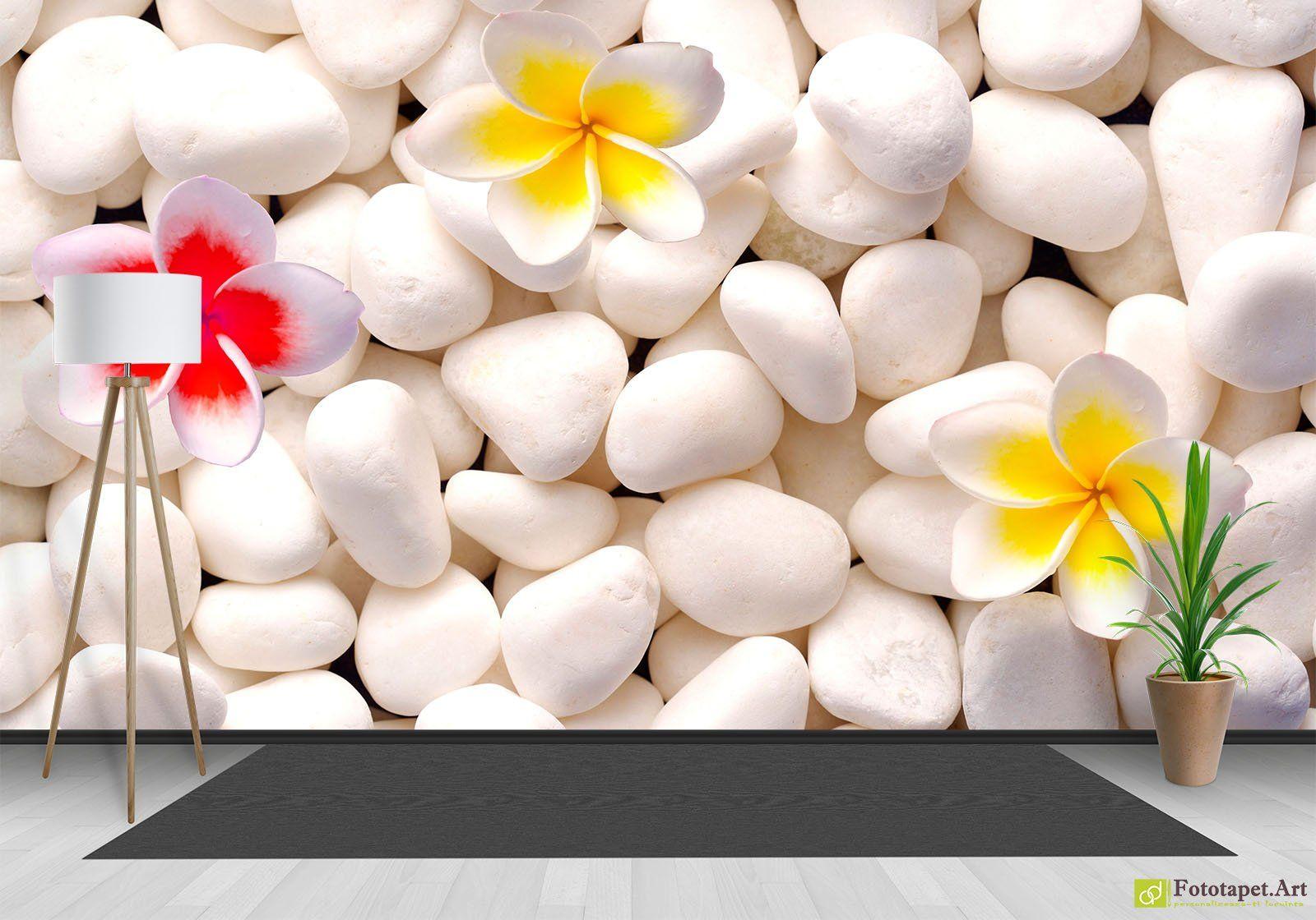 1600x1120 Nature Wallpaper Wall Murals stones and flowers. Fototapet.art Bring the beauty of the nature into your rooms with our wall murals and stunning photo wallpaper