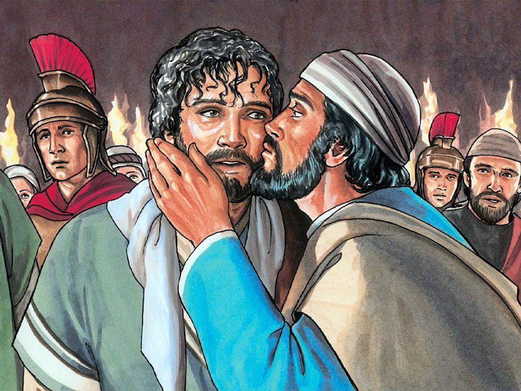 1024x768 FreeBibleimage - Prayer In The Garden - Jesus Prays In The Garden Of Gethsemane And Is Arrested (Matthew 26:36 Mark 14:32 Luke 22:39 John 18:1 10)
