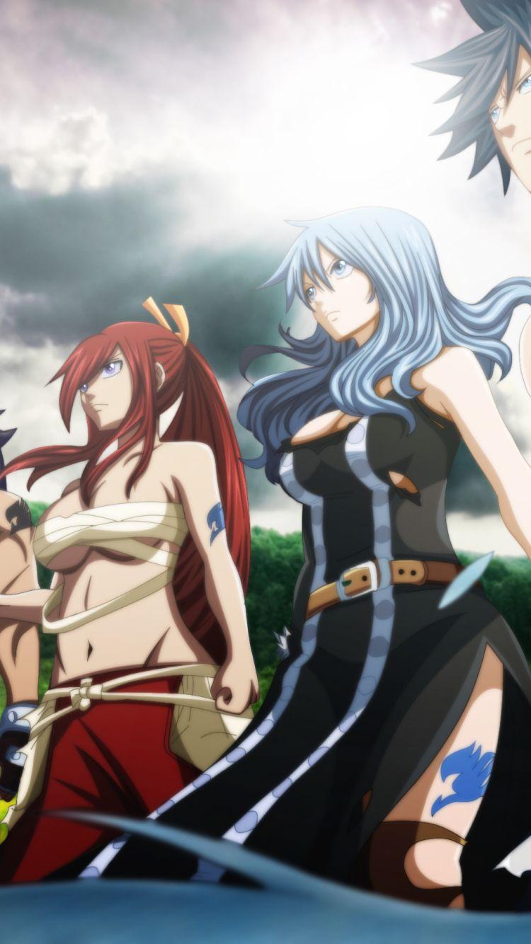 750x1334 Fairy Tail Wallpaper Gray