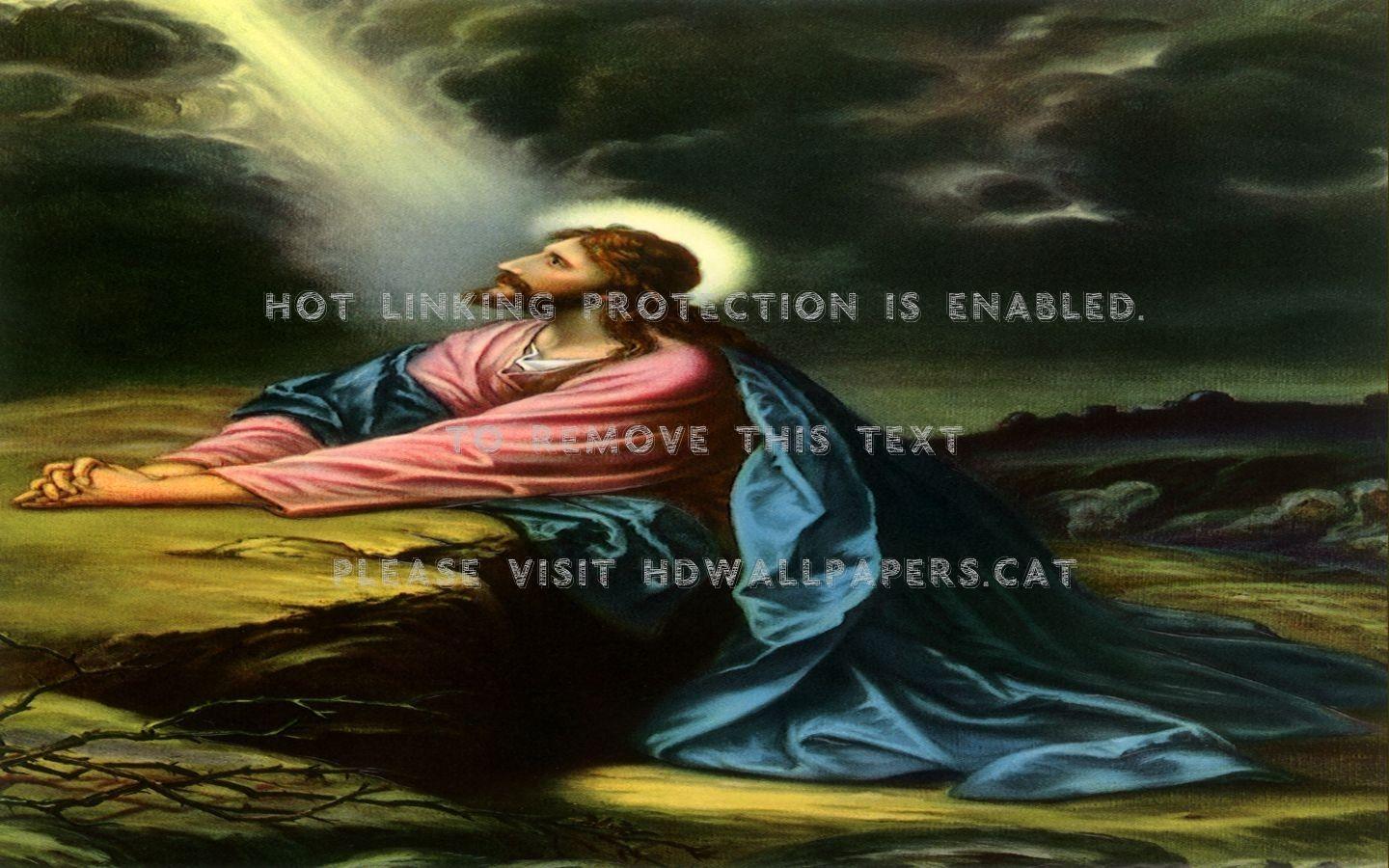 Jesus Praying Wallpapers - Top Free Jesus Praying Backgrounds ...