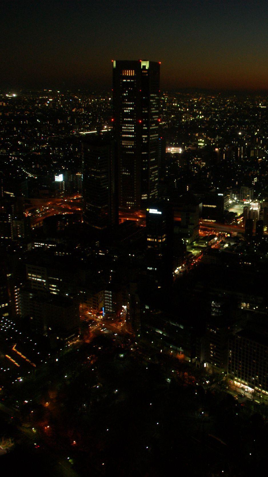 938x1668 Download Wallpaper 938x1668 City, Evening, Lights, Metropolis, Shinjuku, Tokyo, Japan Iphone 8 7 6s 6 For Parallax HD Background