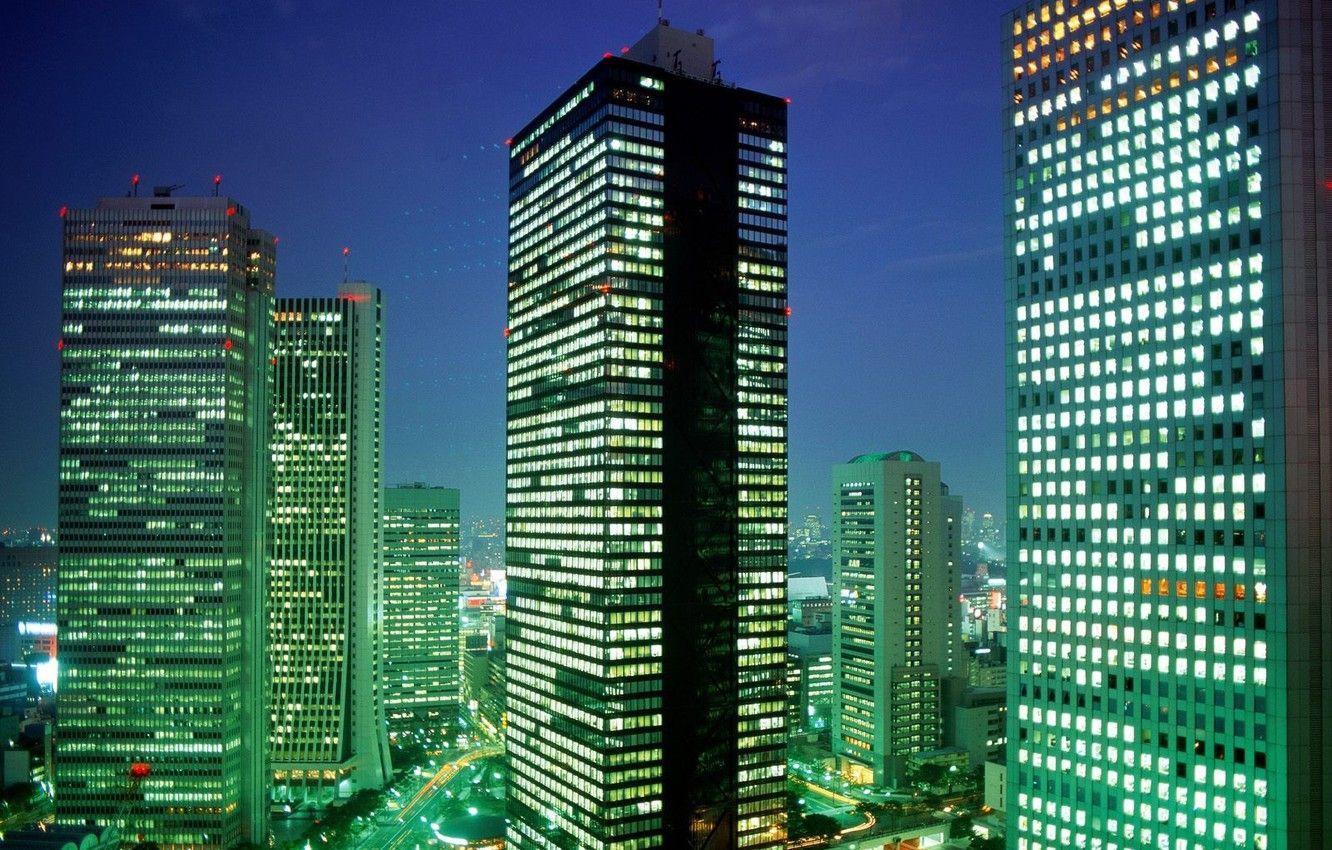 1332x850 Wallpaper Japan, Tokyo, Tokyo, District, Japan, Shinjuku image for desktop, section город