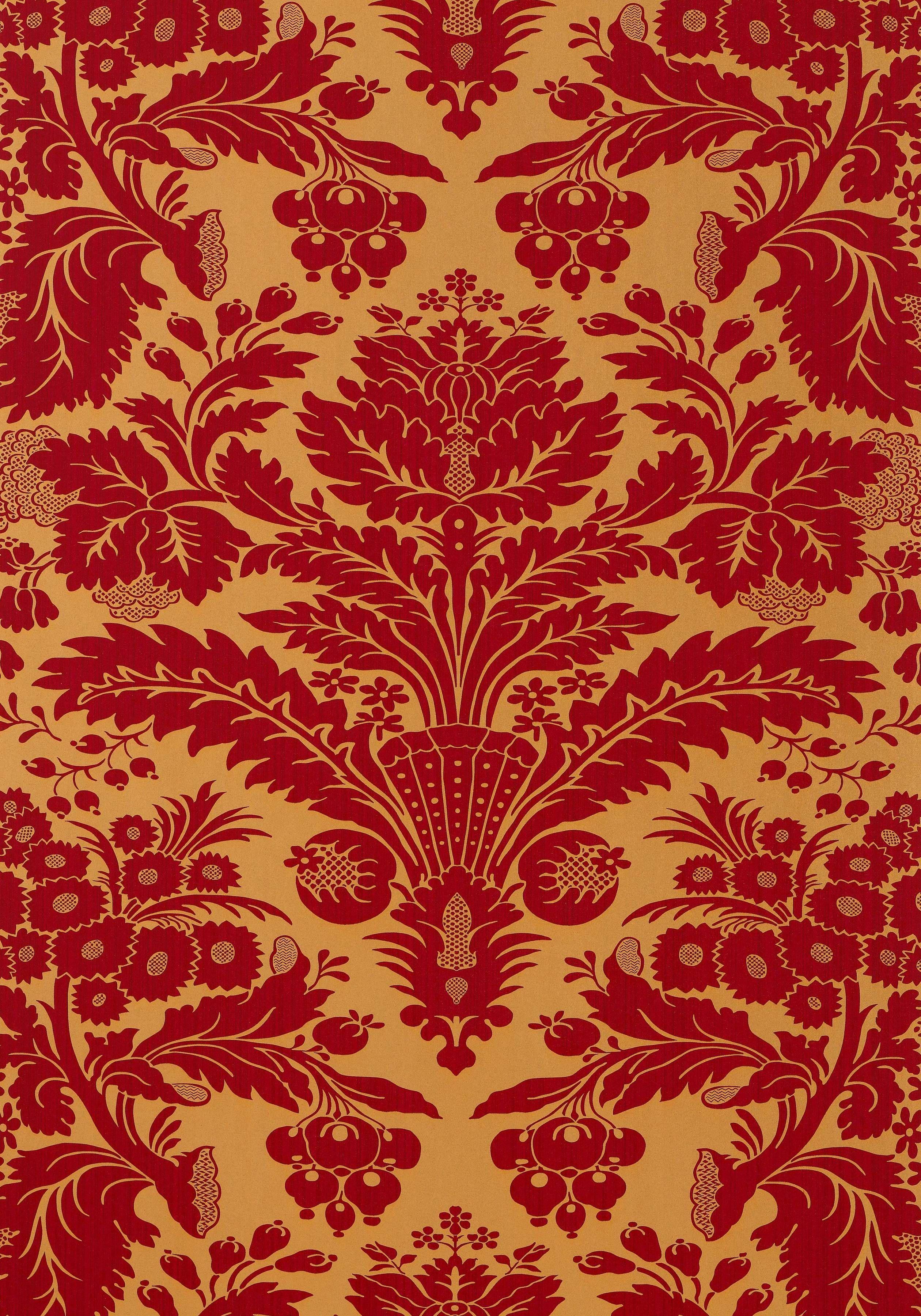 Red and Gold Floral Wallpapers - Top Free Red and Gold Floral ...