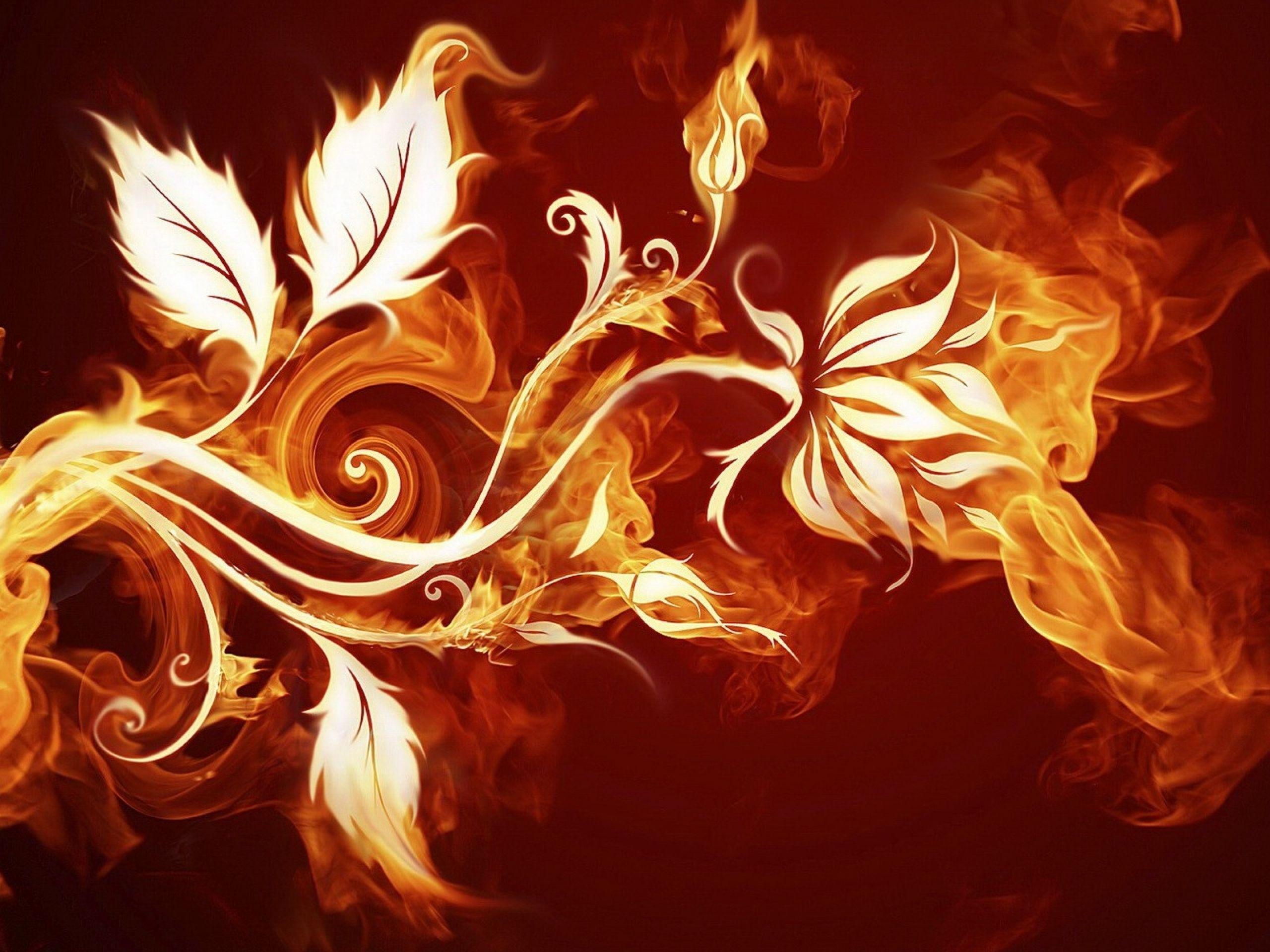 2560x1920 Yellow Orange Flower Abstract wallpaper. Yellow Orange Flower Abstract