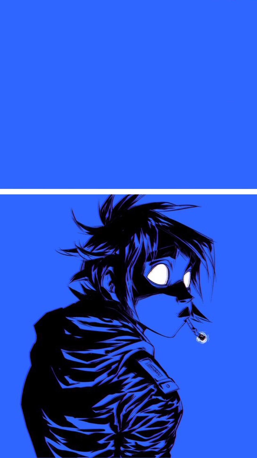 1088x1934 Gorillaz 2d Wallpaper