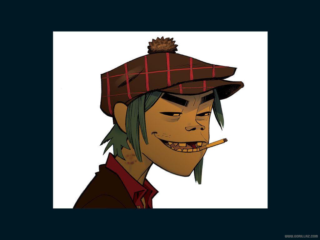 1024x768 2d Gorillaz Wallpaper