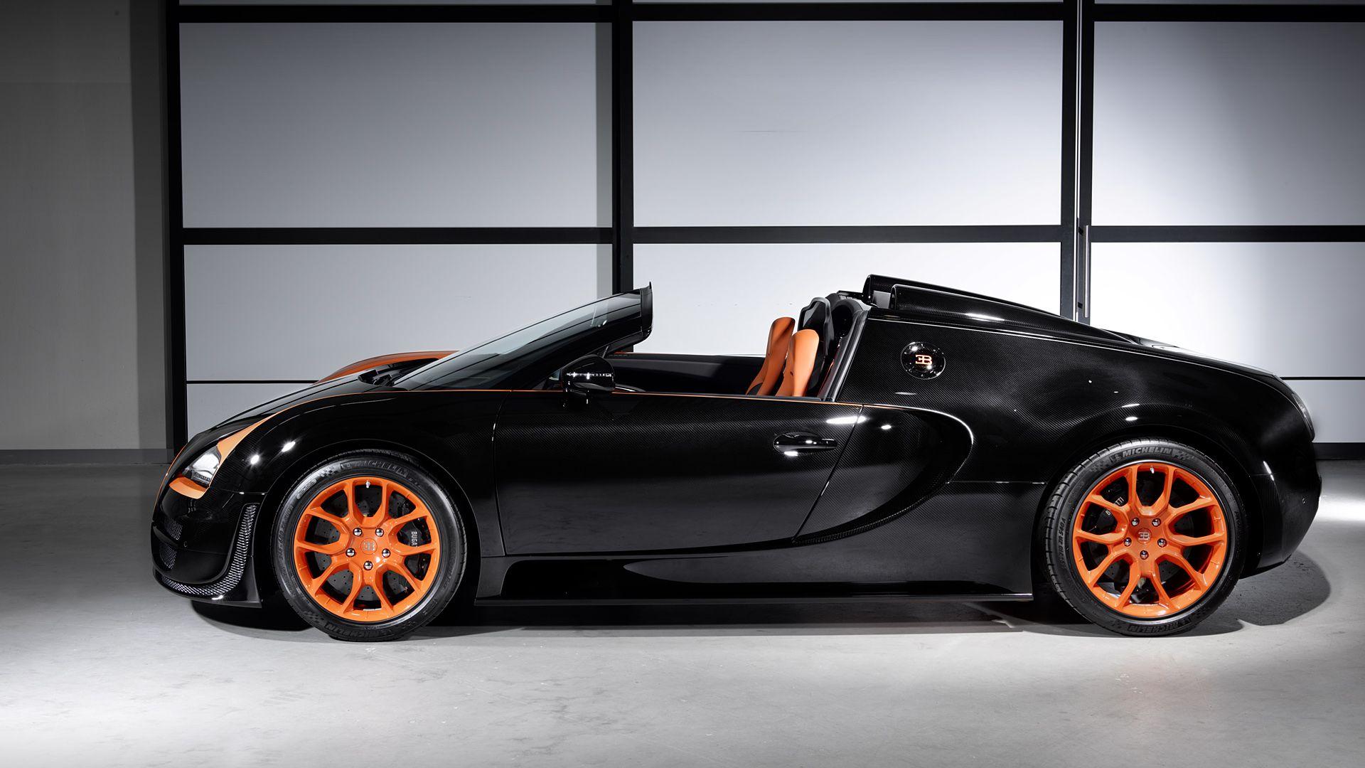 1920x1080 Bugatti Veyron Grand Sport Vitesse World Speed Record Wallpaper, Specs & Videos