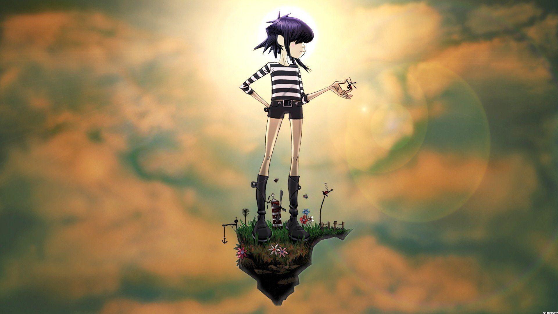 1920x1080 Gorillaz, Noodle, Jamie Hewlett Wallpaper HD / Desktop and Mobile Background