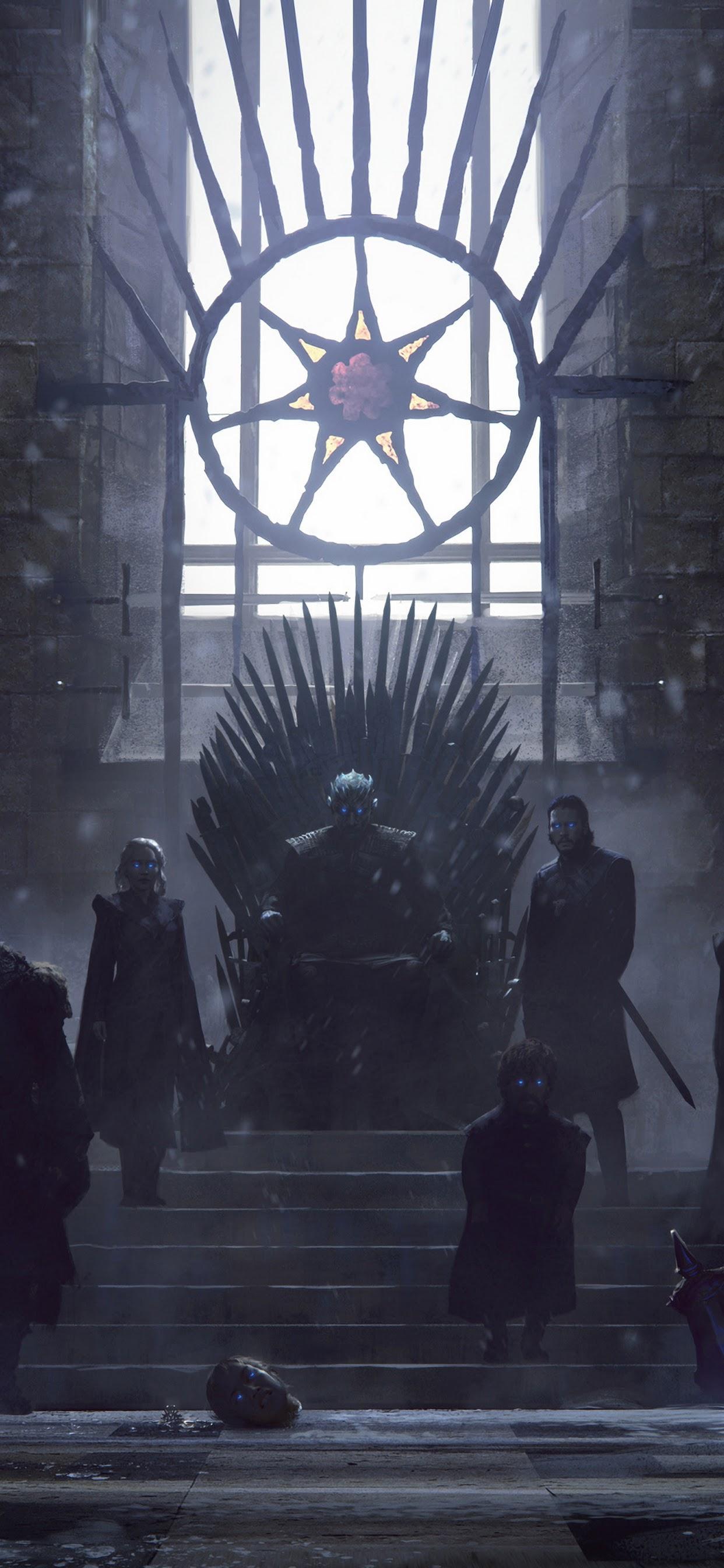 1242x2688 Iron Throne iPhone Wallpaper