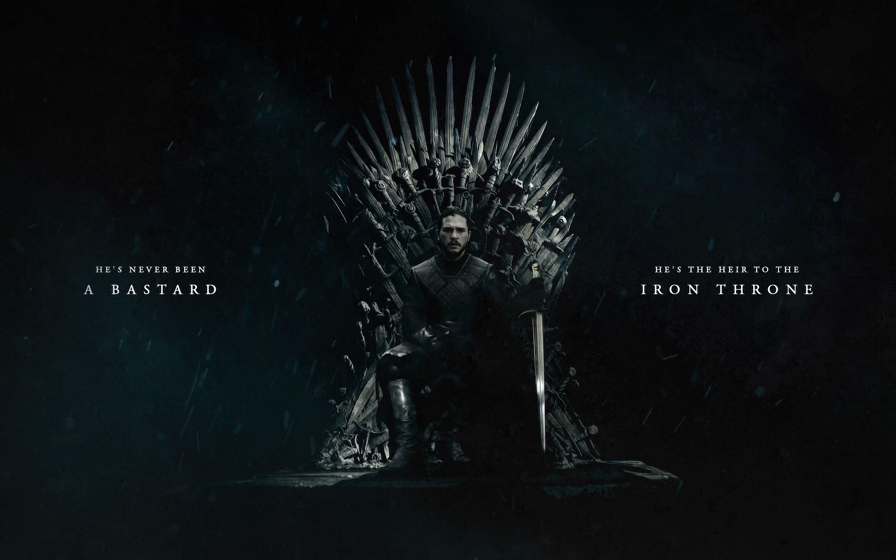 2880x1800 The Iron Throne Wallpaper
