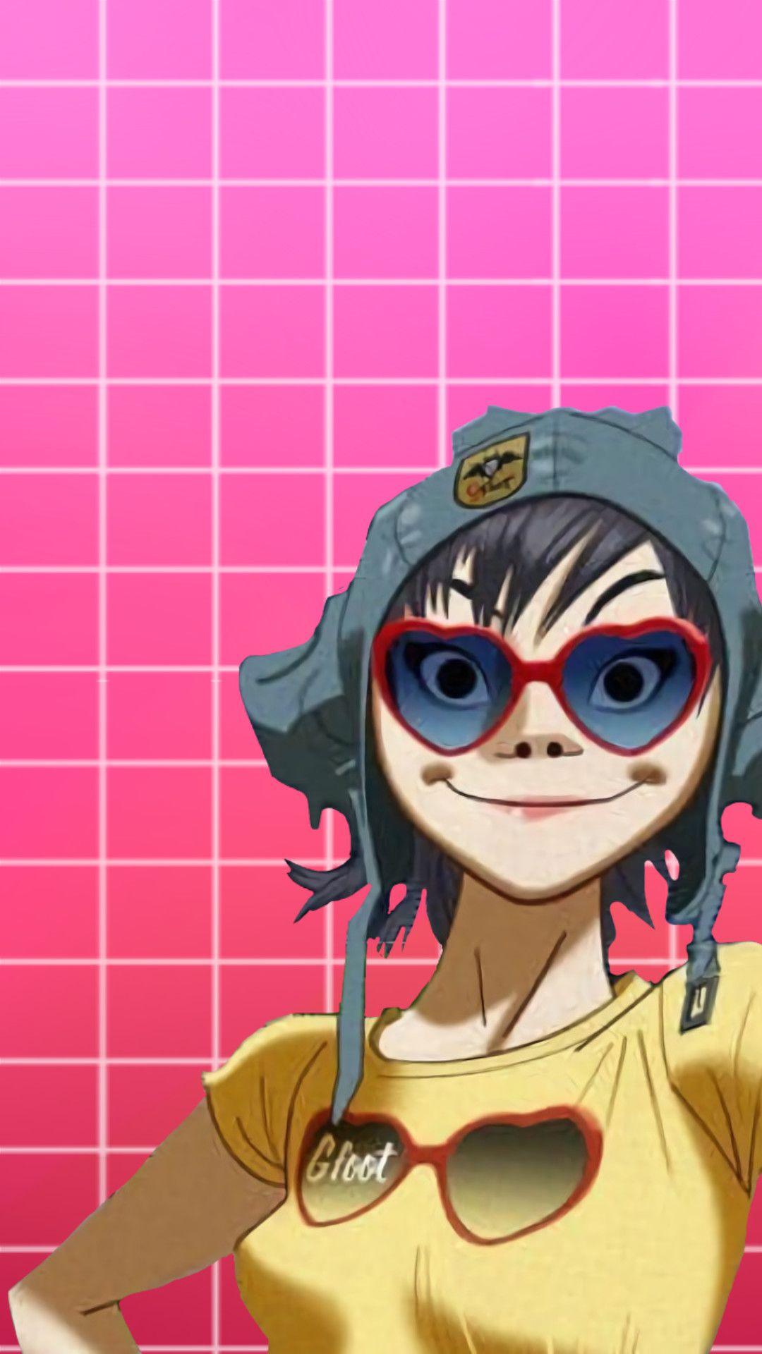1080x1920 Gorillaz Wallpaper Noodle