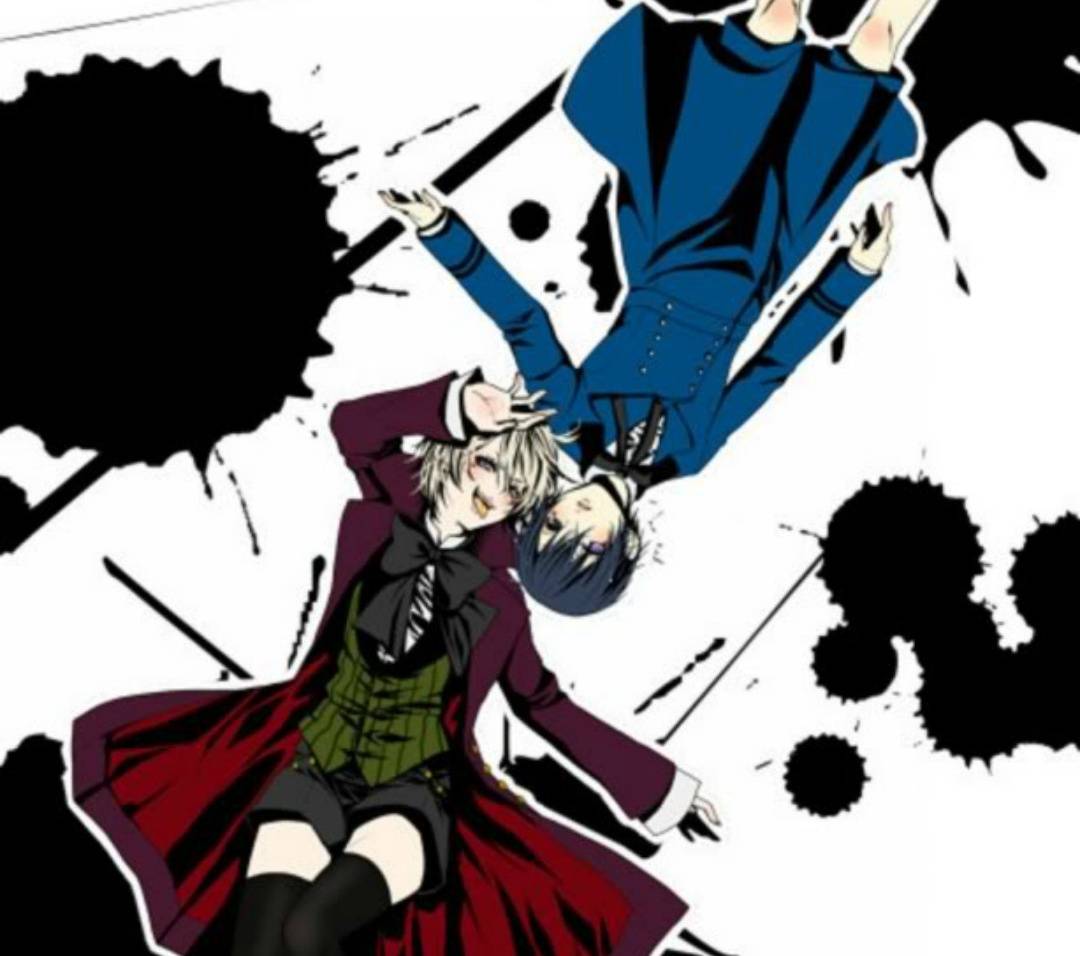 1080x956 Ciel And Alois wallpaper
