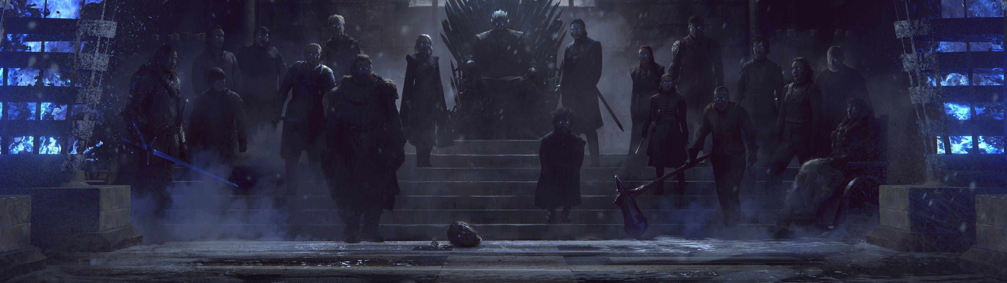 3840x1080 Game Of Thrones, Iron Throne, Characters, 4k, Of Thrones