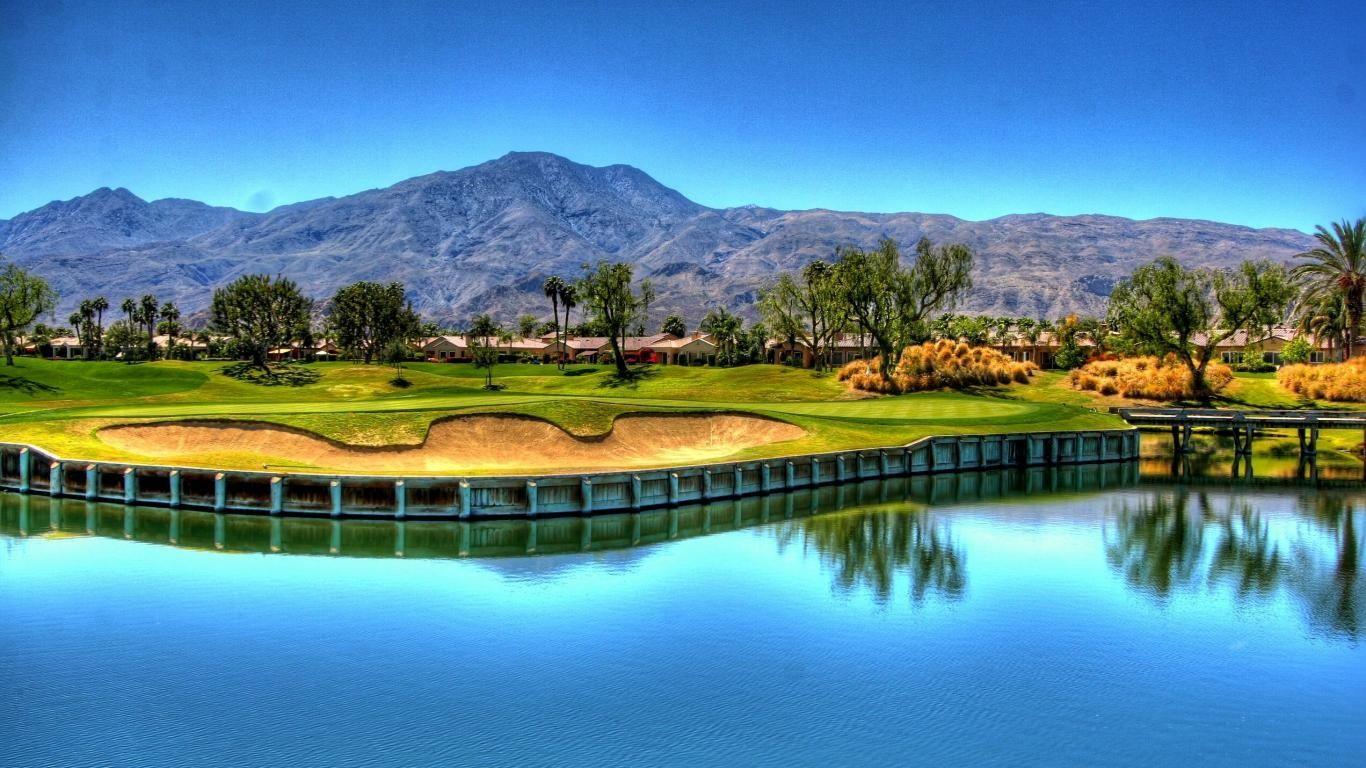 1366x768 Ireland Golf Course Wallpaper