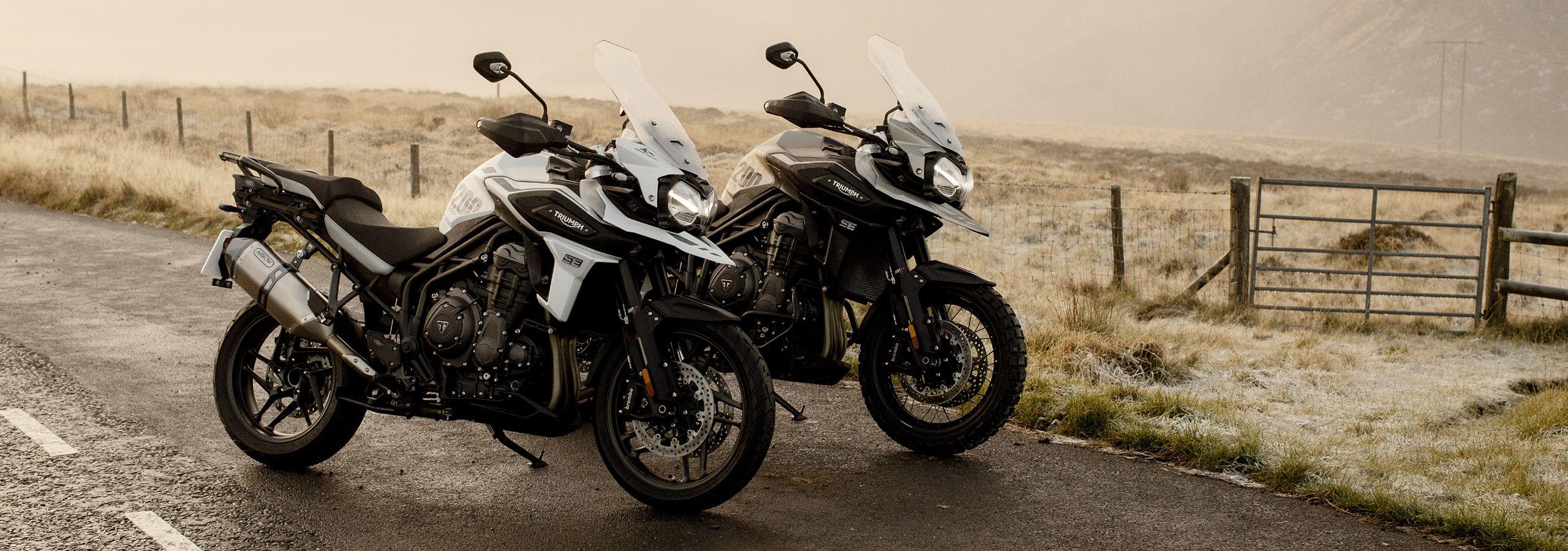 2560x900 Tiger 1200 Desert and Alpine Special Editions Media Kit