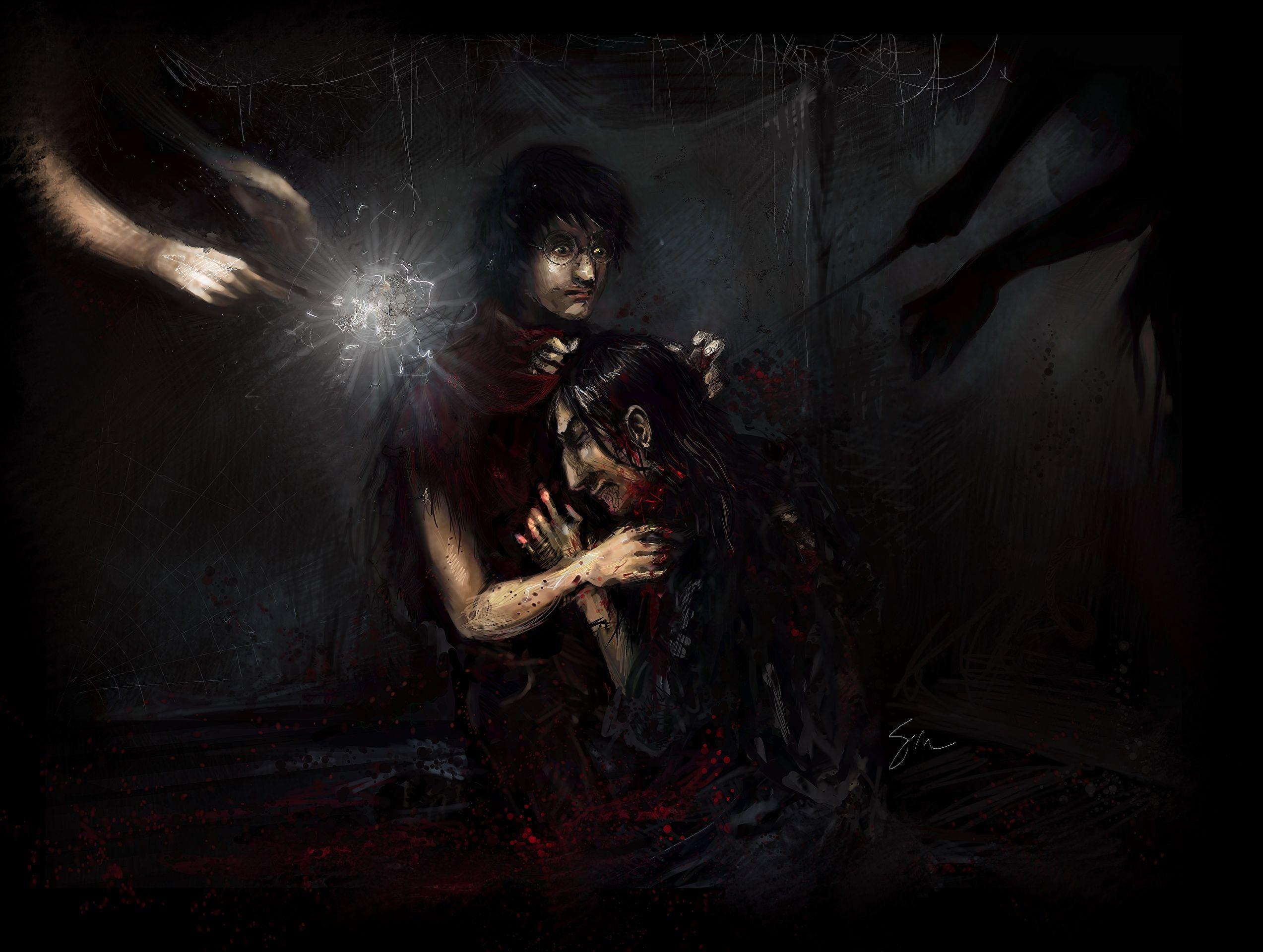 2546x1920 Desktop Wallpaper Harry Potter 2 Fantasy film Painting 2546x1920