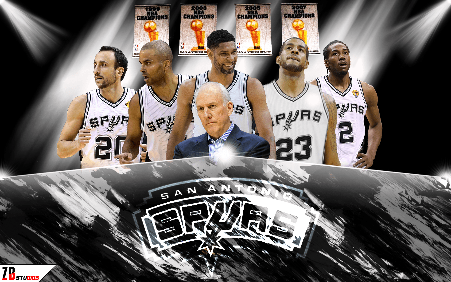 1920x1200 Spurs 2016 Wallpaper