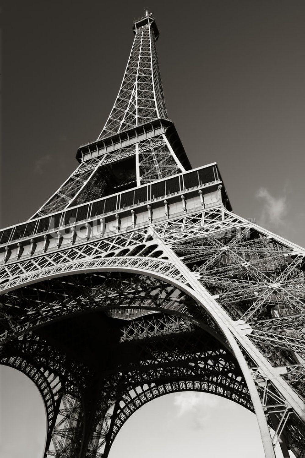 1000x1502 The Eiffel Tower from Below Wallpaper