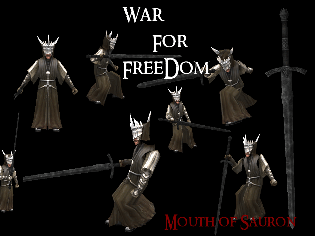 1024x768 Mouth Of Sauron Image War For Freedom Mod For Battle For Middle Earth II: Rise Of The Witch King
