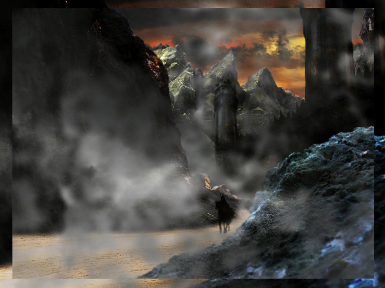 1600x1200 From Mordor to the Misty Mountains