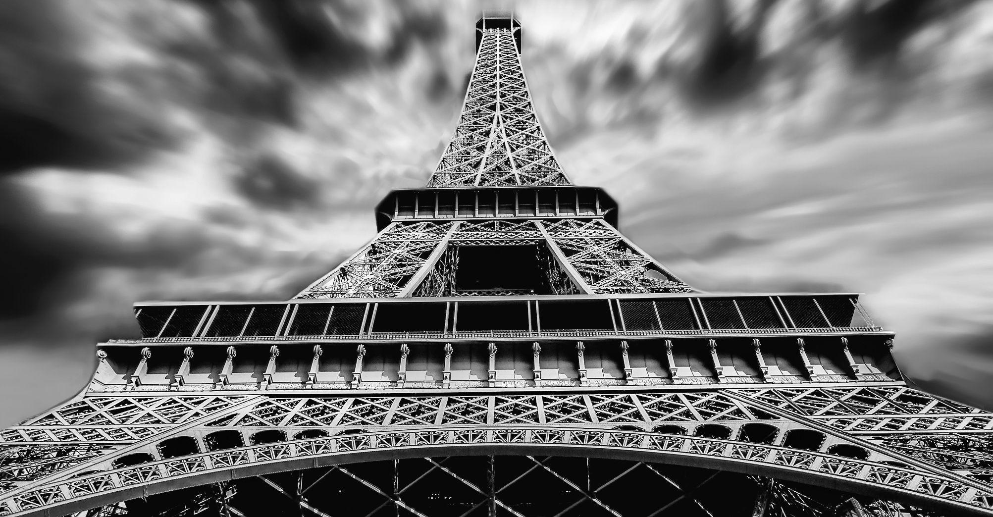 Eiffel Tower Black and White Wallpapers - Top Free Eiffel Tower Black