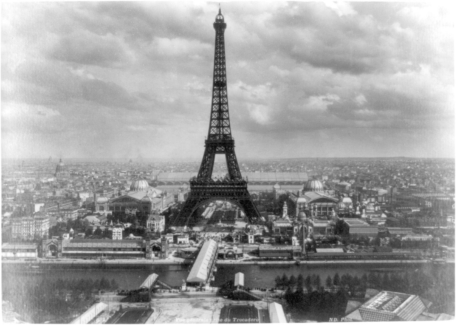 1518x1082 Eiffel tower at Exposition Universelle, Paris