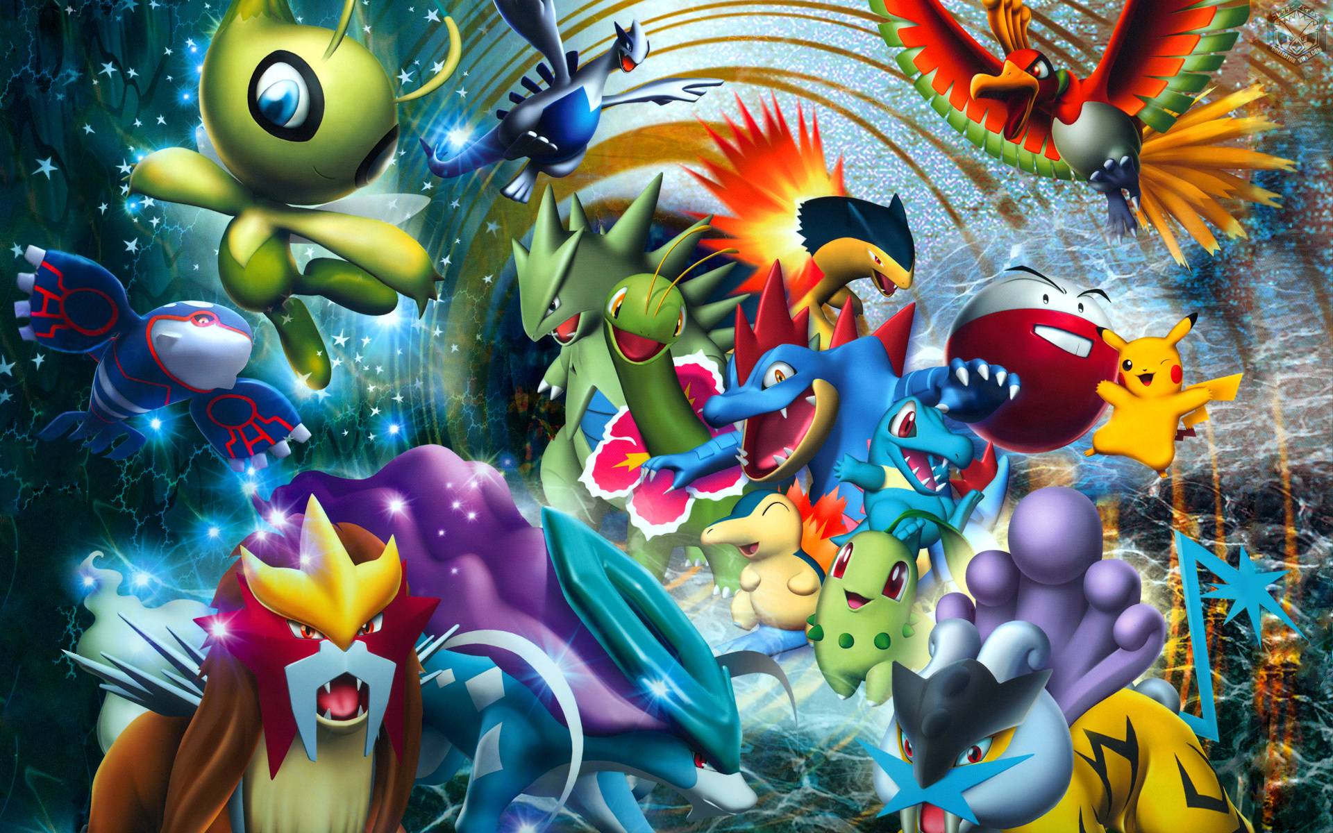 1920x1200 Pokémon Cards Wallpaper