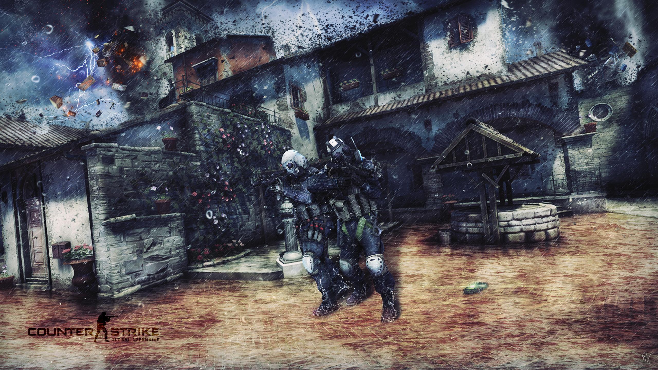 2560x1440 RUSH / CS:GO / Wallpaper