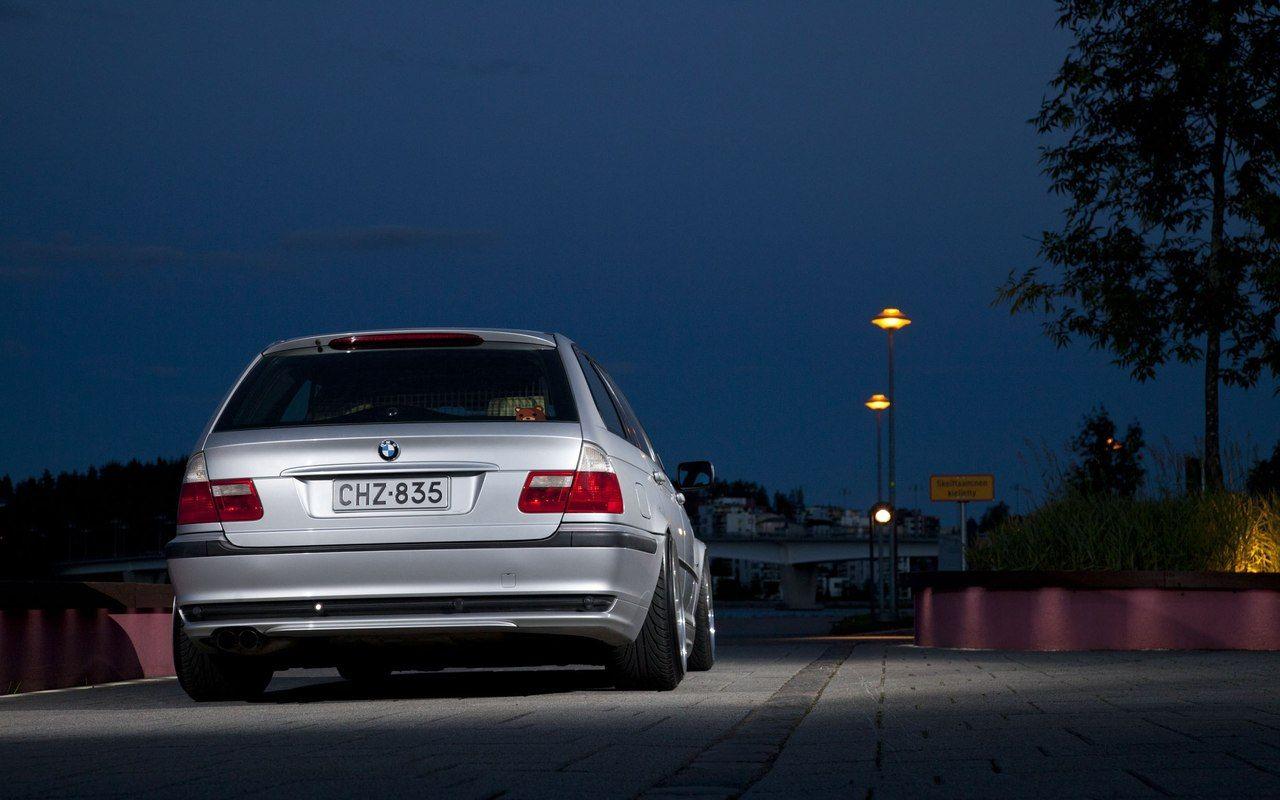 1280x800 Stanced BMW E46 touring Photo One Love
