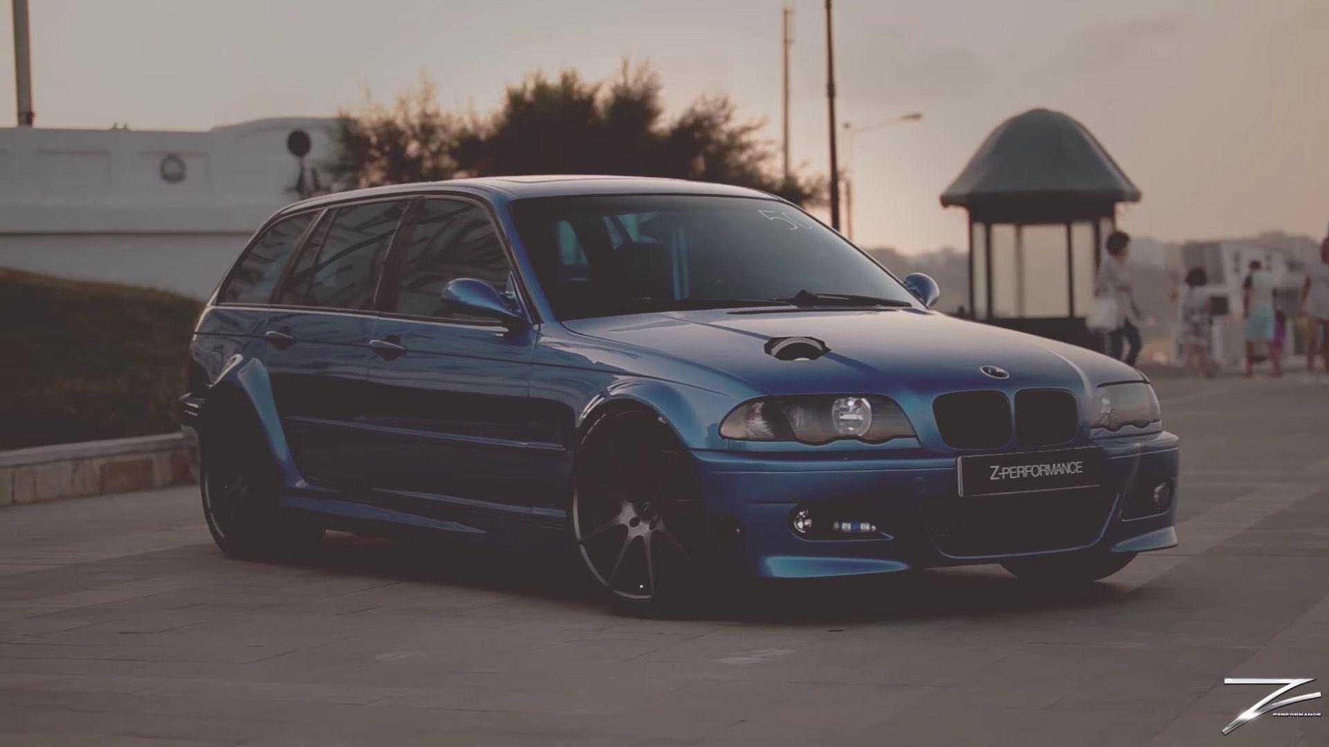 1920x1080 Bmw E46 Touring Wallpaper