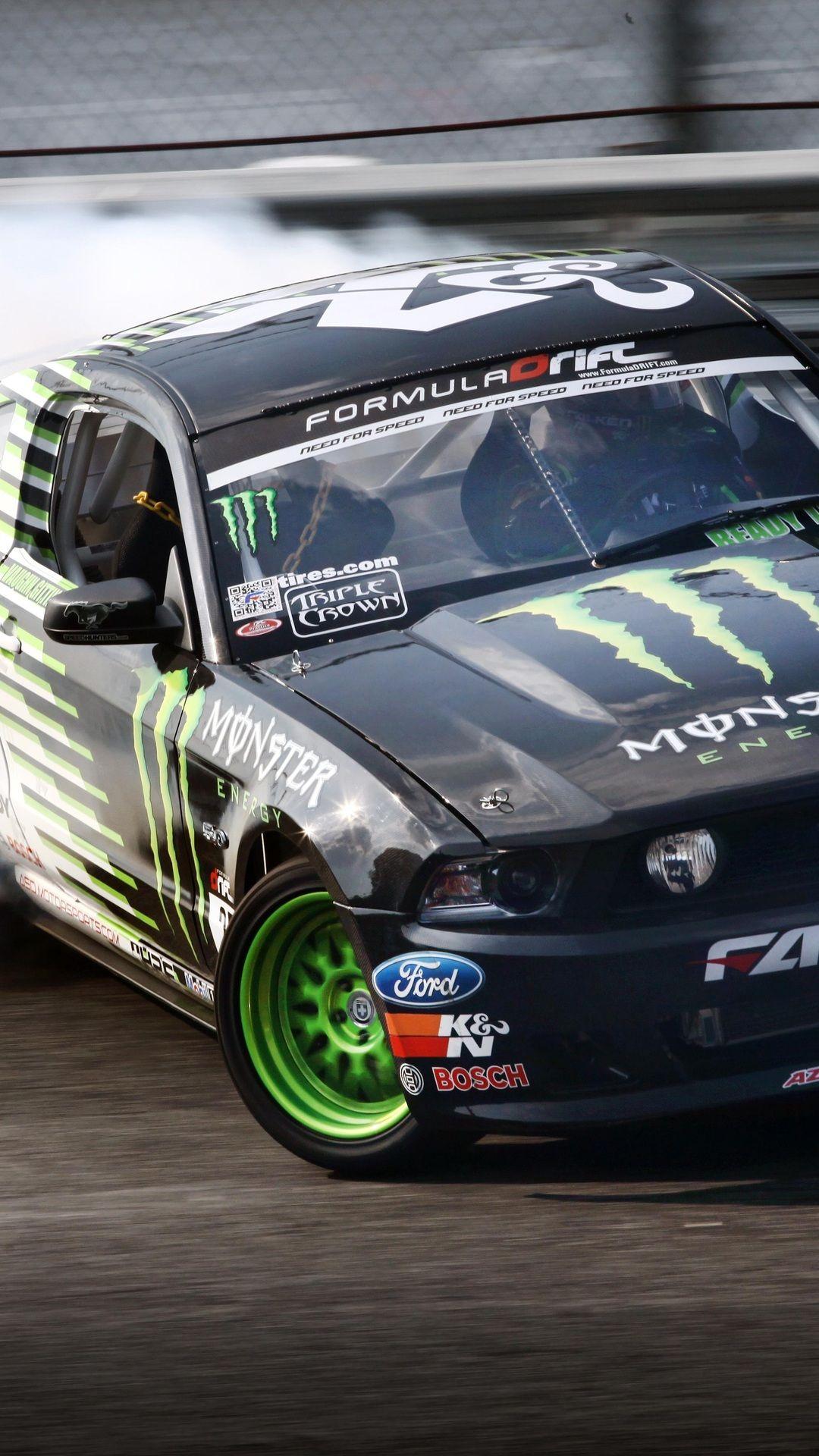 Ford Mustang Drift Monster Energy