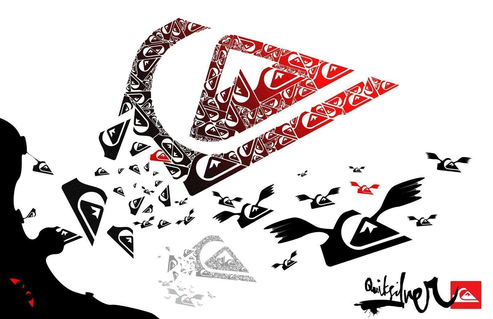 1600x1035 Quiksilver Logo Wallpaper