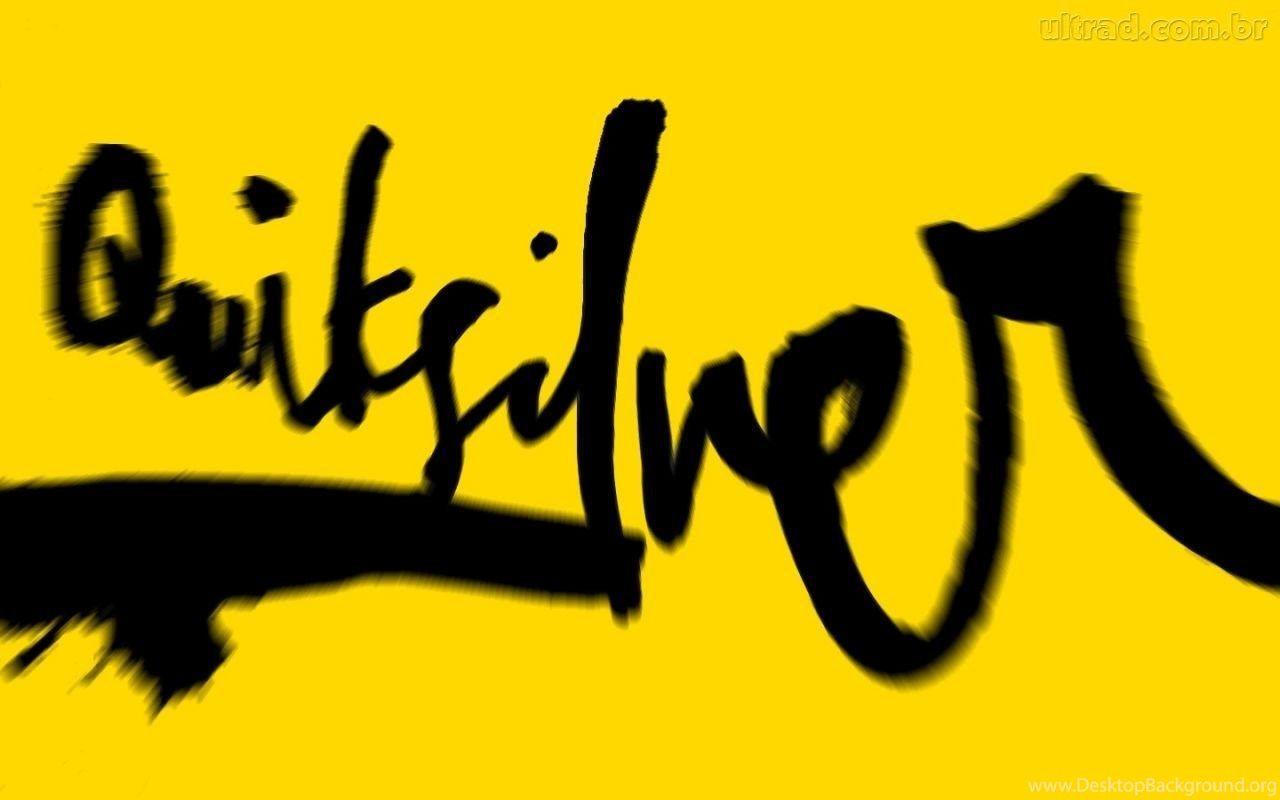 1280x800 Quicksilver Logo Wallpaper Desktop Background