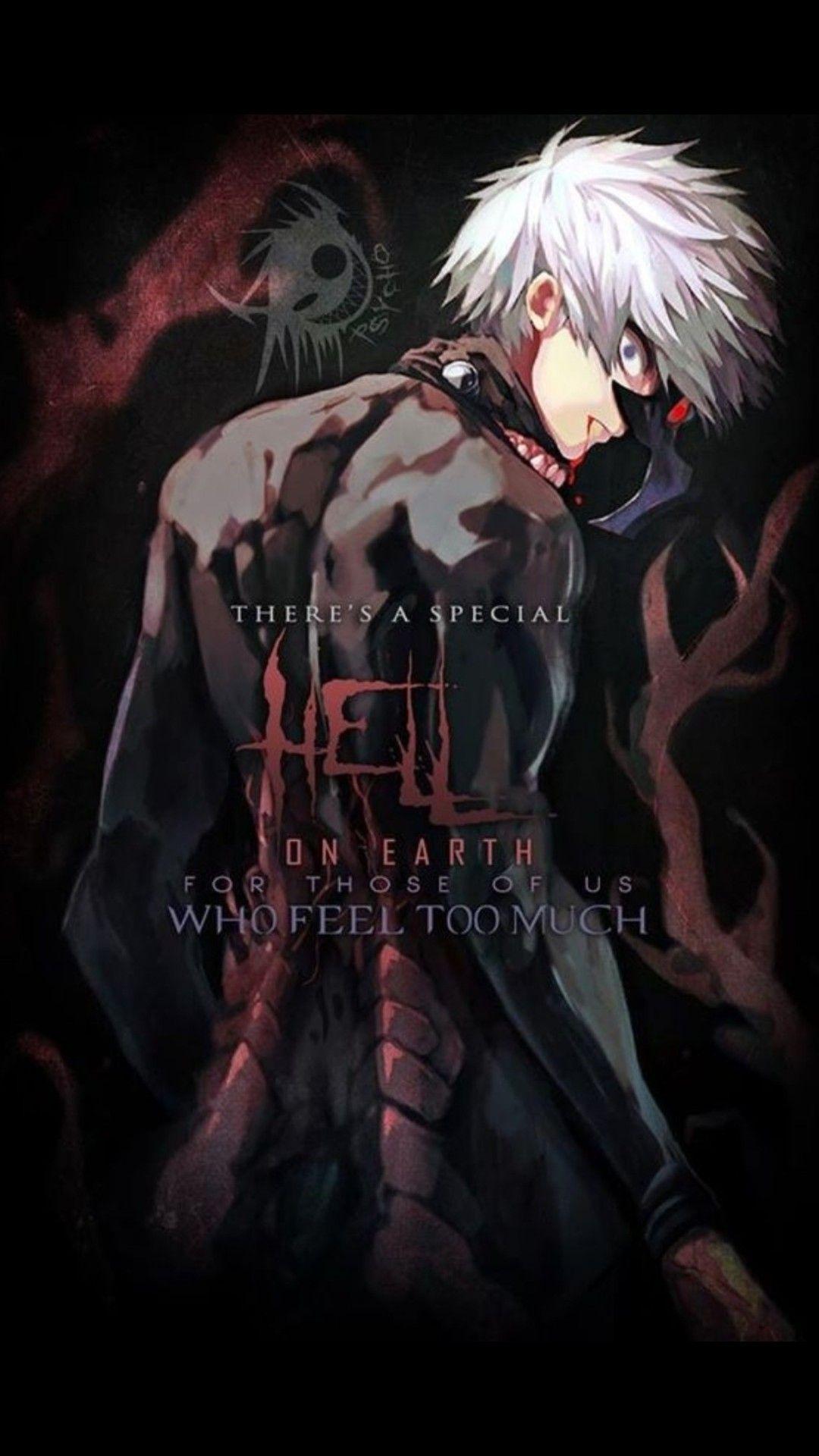 1080x1920 Arte de anime. Tokyo ghoul quotes, Tokyo ghoul anime, Tokyo ghoul