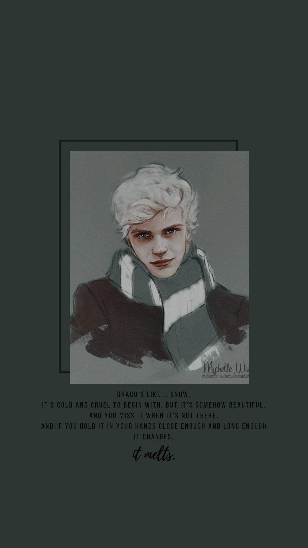1080x1920 Wallpaper. Harry potter, Draco malfoy, Art