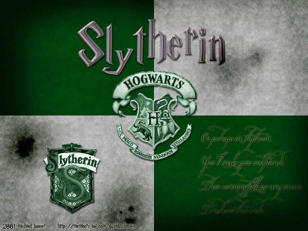 1024x768 Hình nền Harry Potter Hogwarts Slytherin