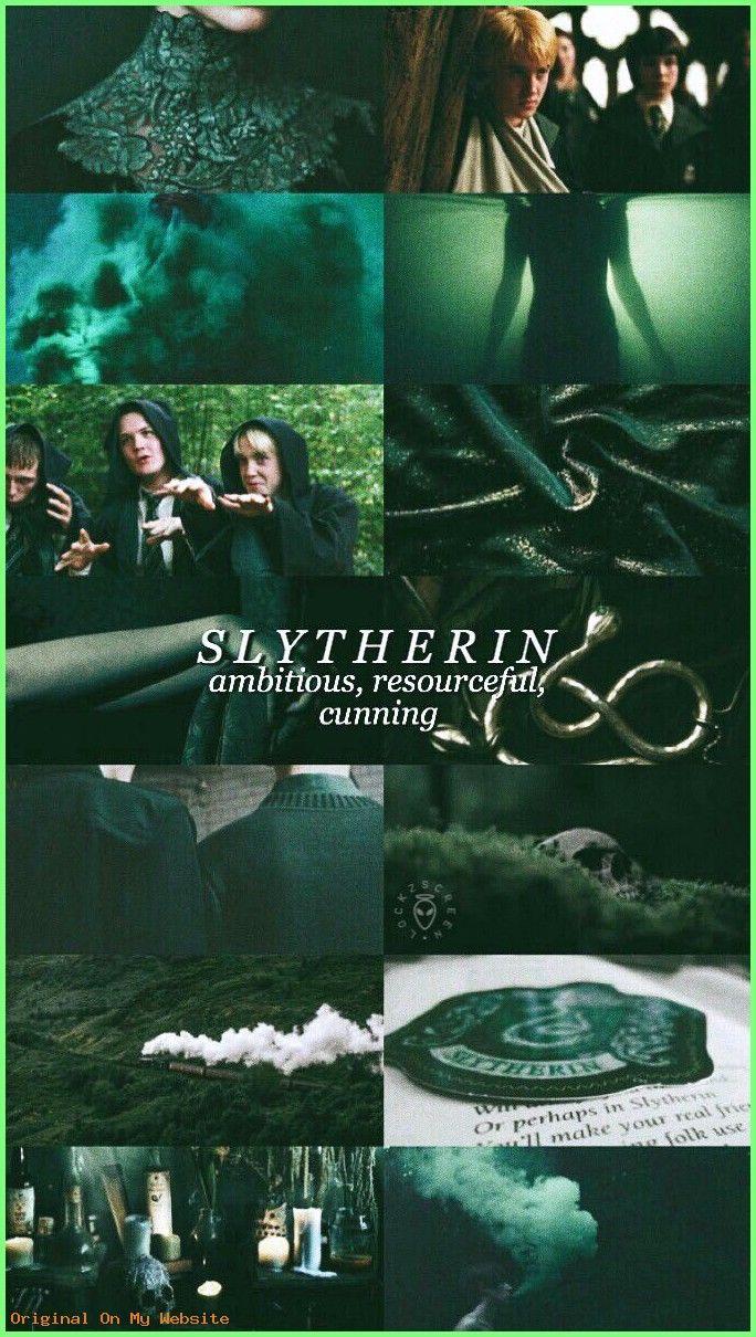 684x1210 Slytherin Aesthetic Wallpaper