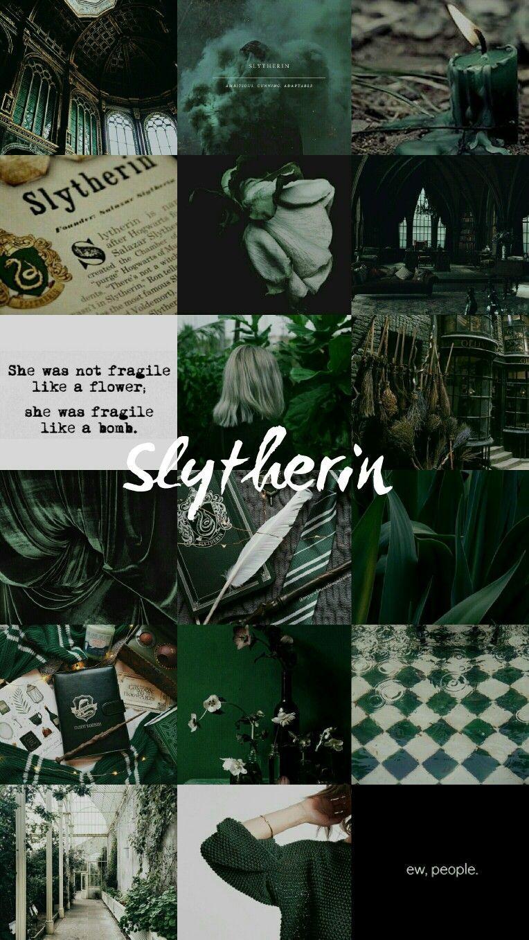 764x1358 Slytherin Aesthetic Wallpaper