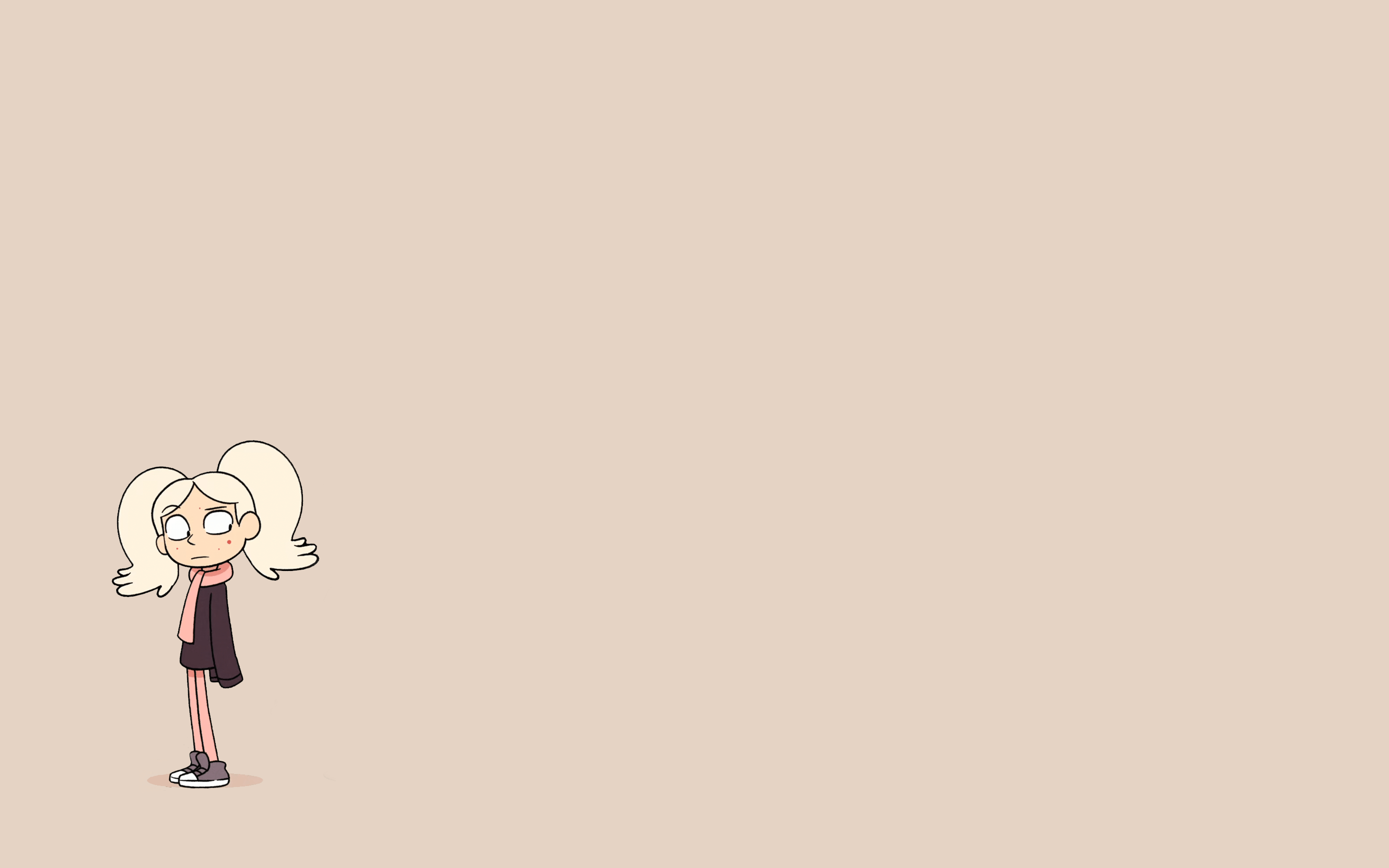 2880x1800 Hilda Unist Netflix The Ghost Minimalism Mean Girl Marra Hilda Wallpaper:2880x1800