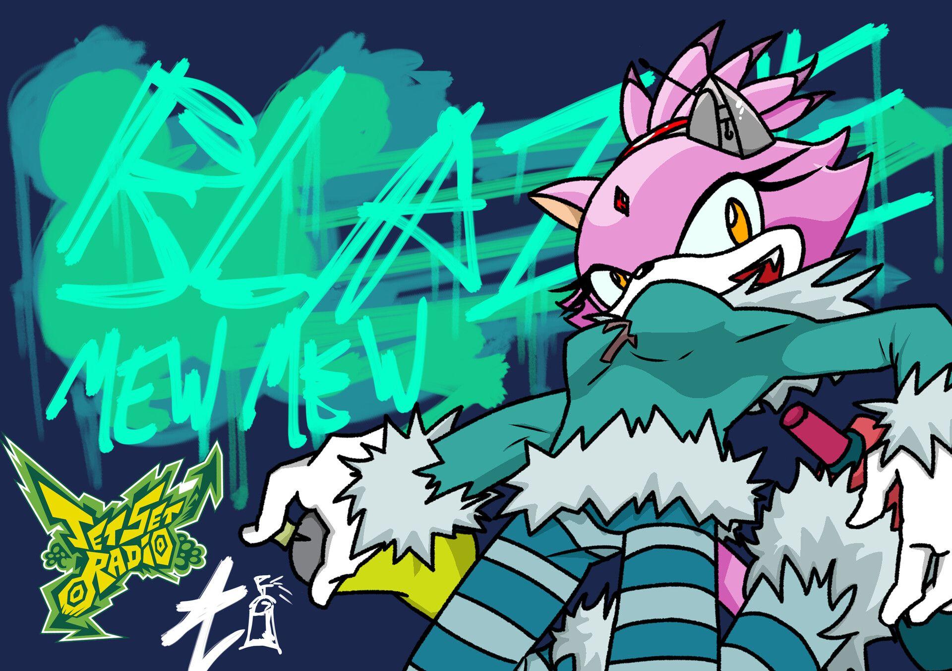 1920x1352 A Cross Over Between Sonic And Jet Set Radio Wallpaper, Vittor Honma