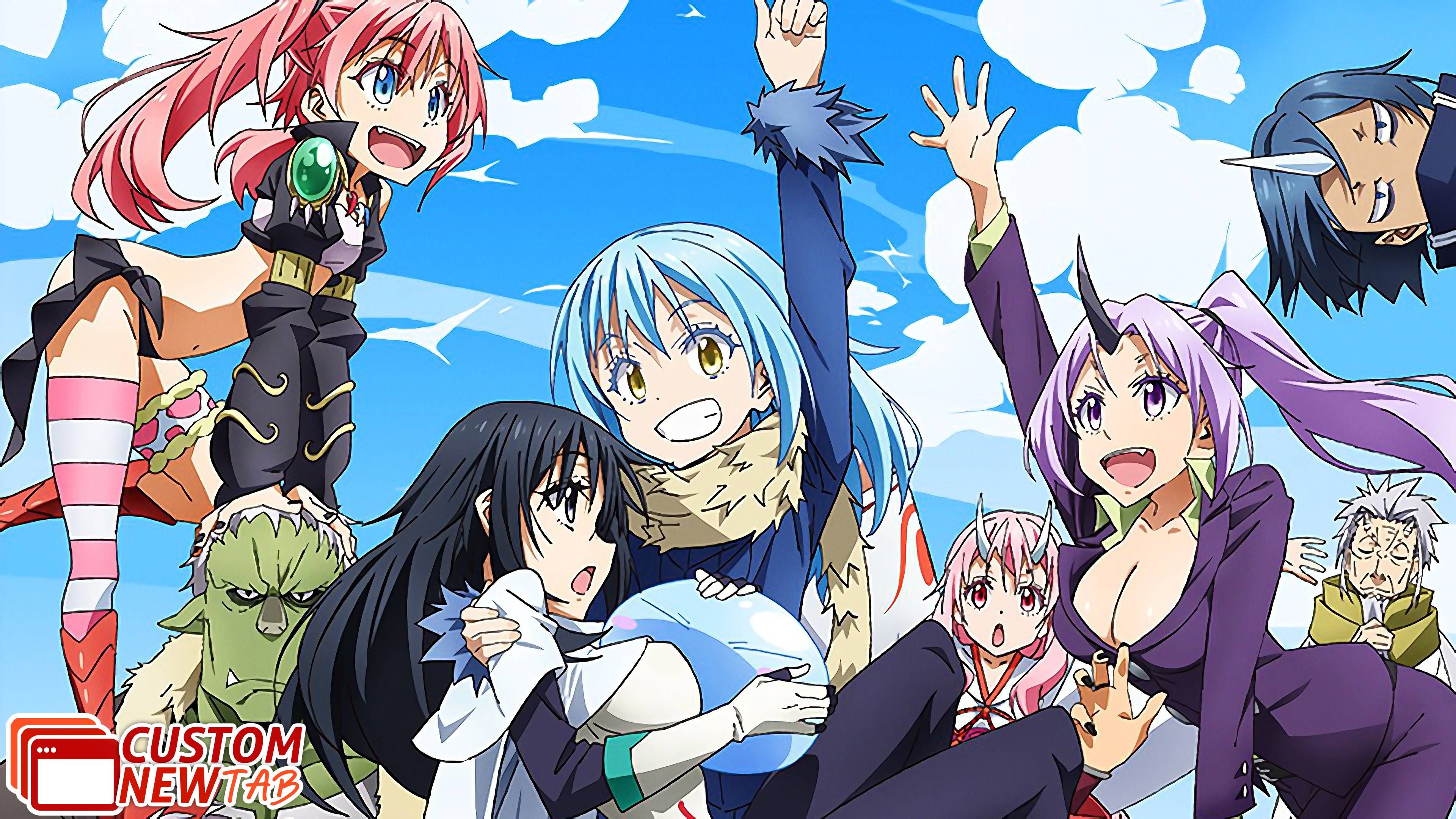 3840x2160 Tensei Shitara Slime Datta Ken Background Wallpaper New Tab