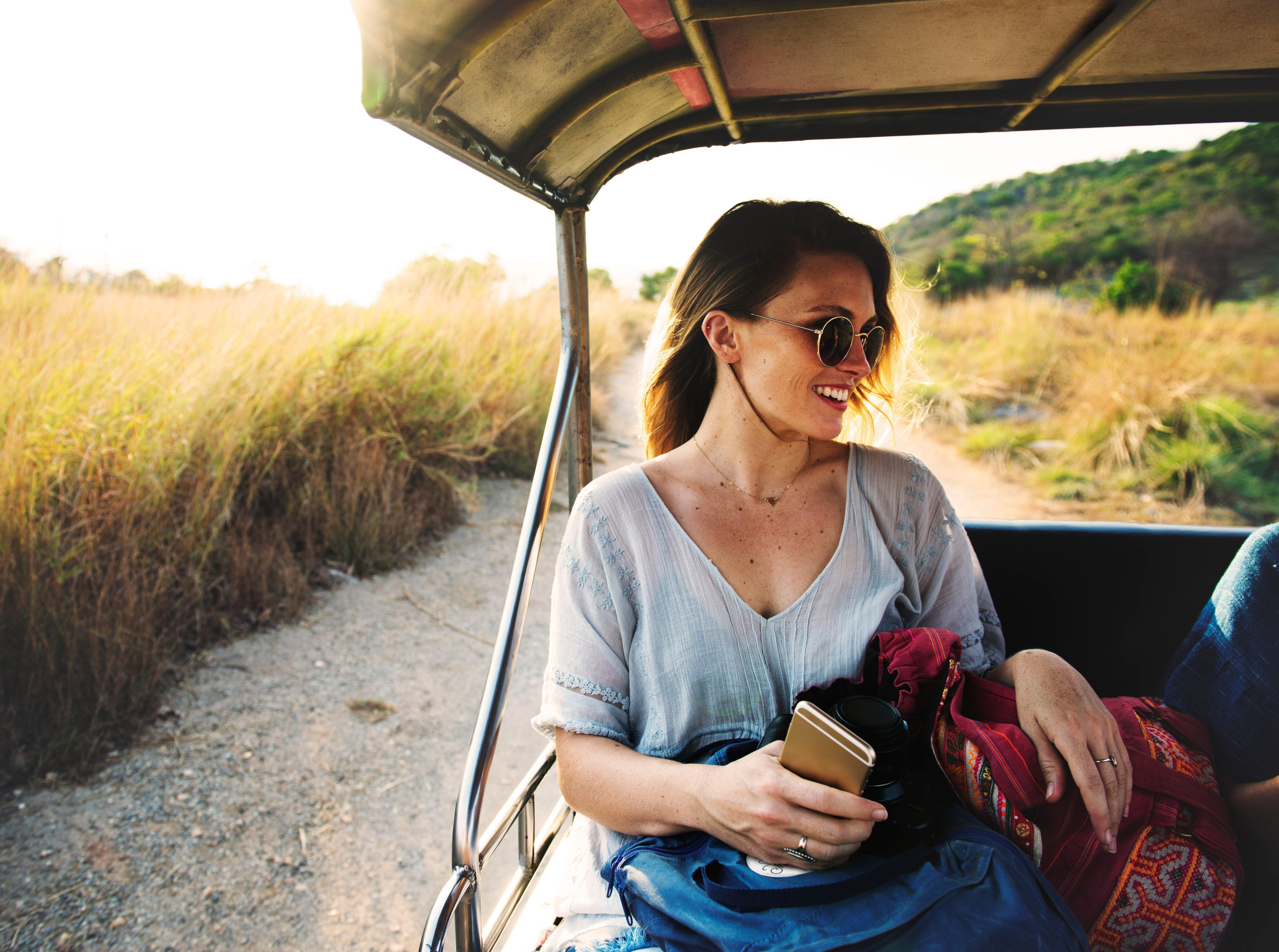 6334x4716 Wallpaper / adventure, outdoors, women, sunglasses, hd, 4k, 5k, happy, travel