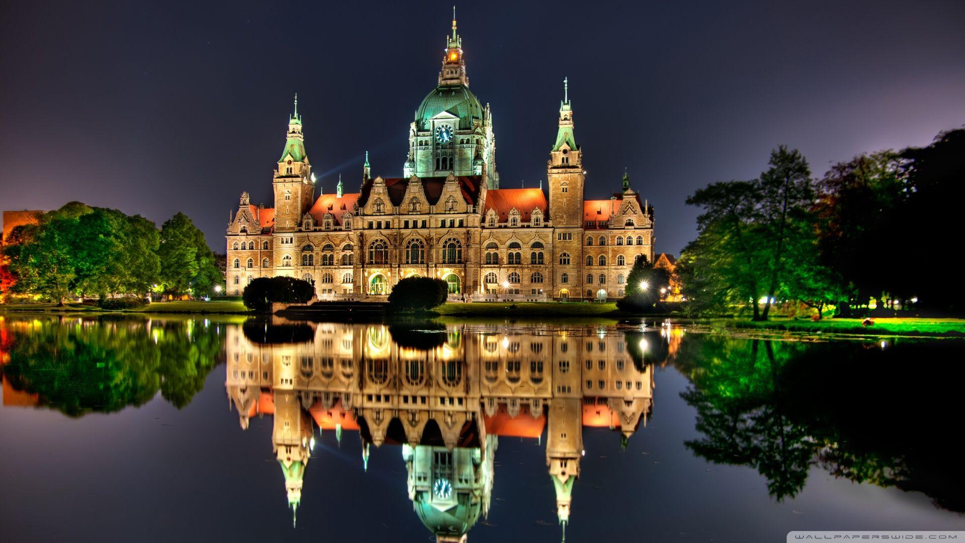 1920x1080 Hanover City Wallpaper