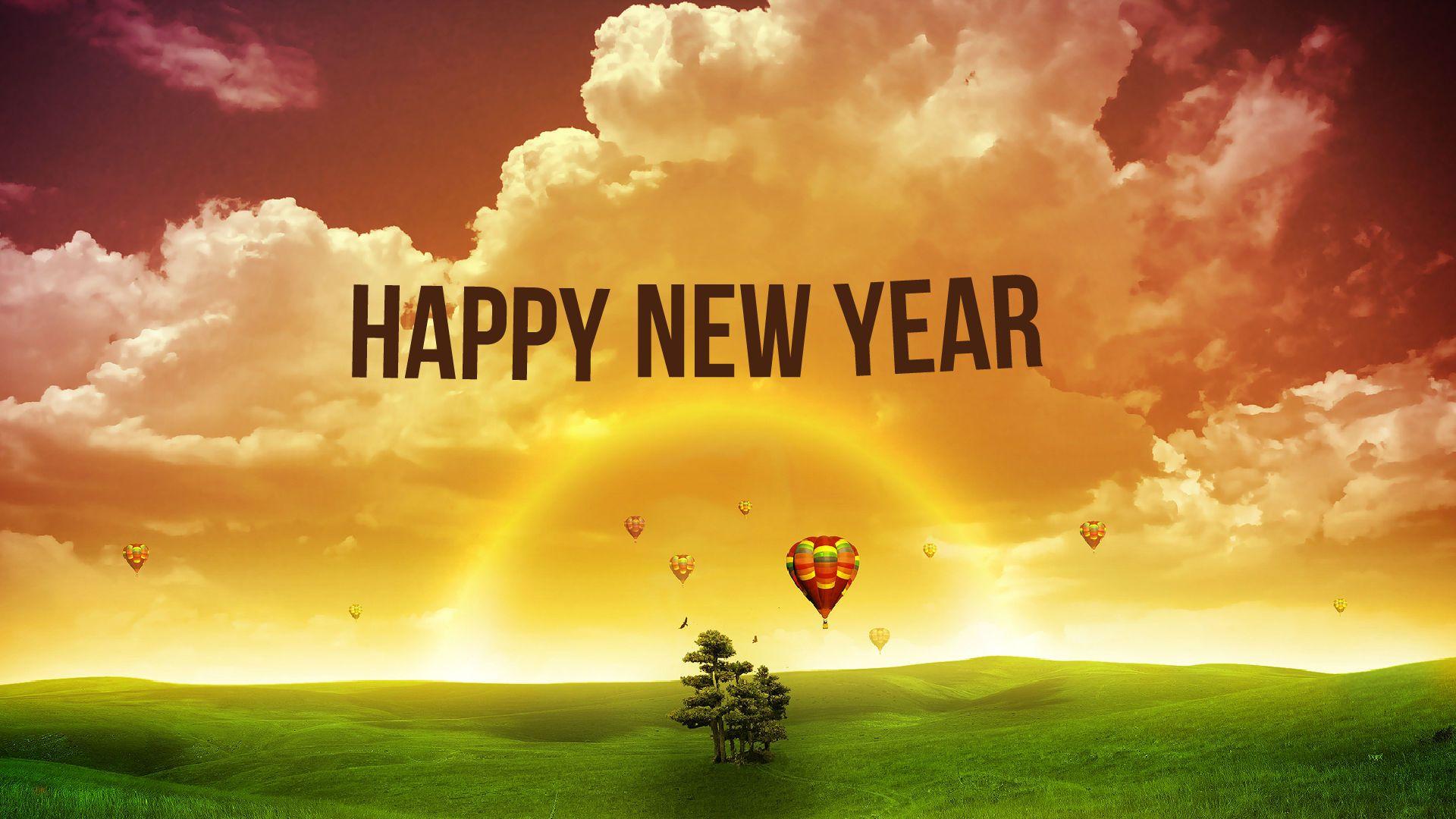 1920x1080 Happy New Year 2016 Wallpaper