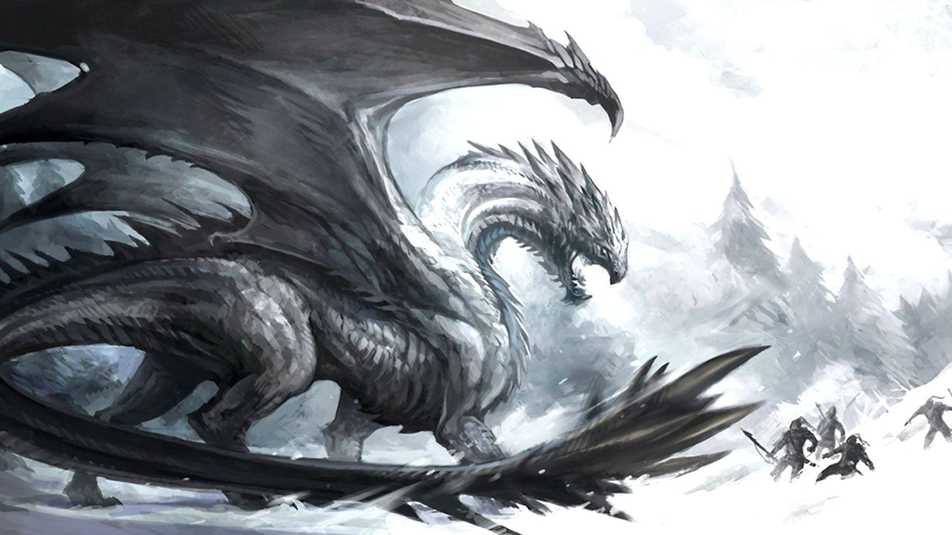 1920x1080 Viserion Ice Dragon HD Wallpaper