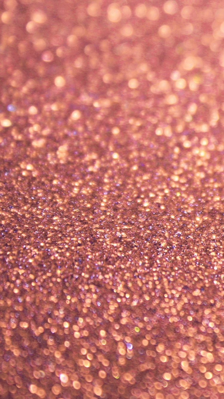 750x1334 Rose Gold Glitter Hình nền iPhone 6 HD