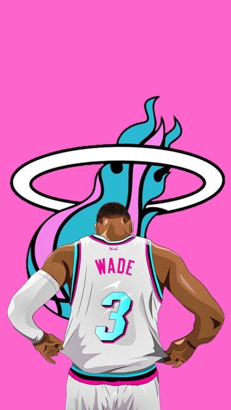 736x1308 Dwyane wade. Nba wallpaper, Nba picture, Basketball wallpaper